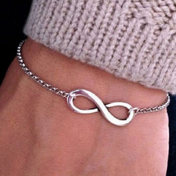 Golden Threads Jewelry - Silver Infinity Bracelet